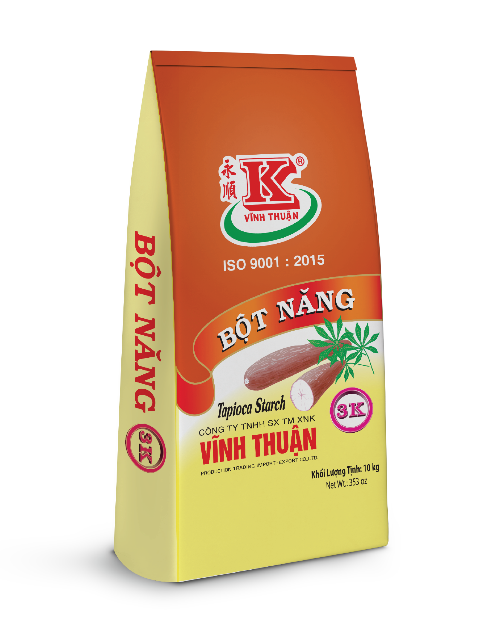 Bột Năng 3K Vĩnh Thuận 10kg chính hãng Vĩnh Thuận