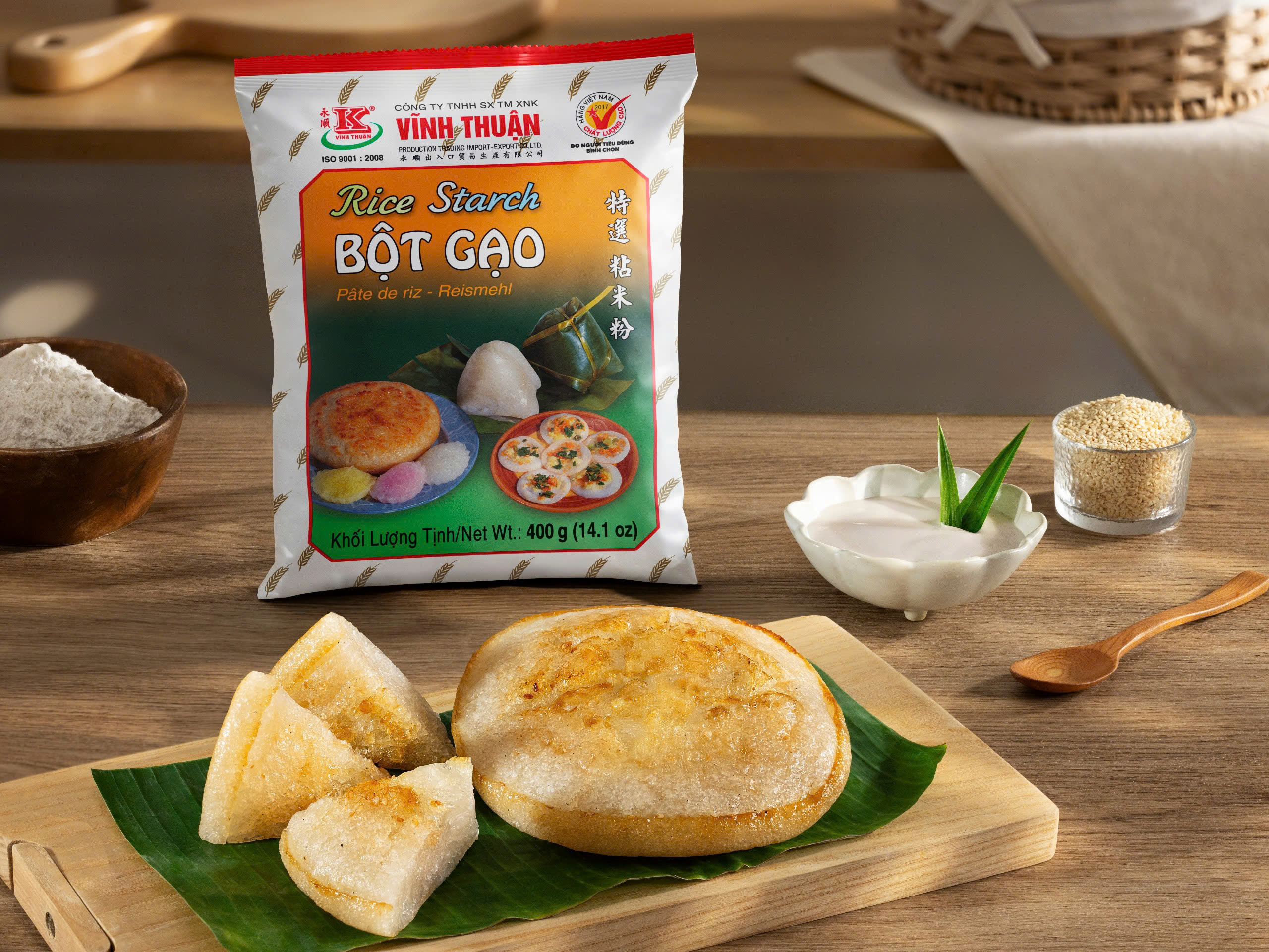 CÁCH LÀM BÁNH BÒ BỘT PHA SẴN HƯƠNG XƯA