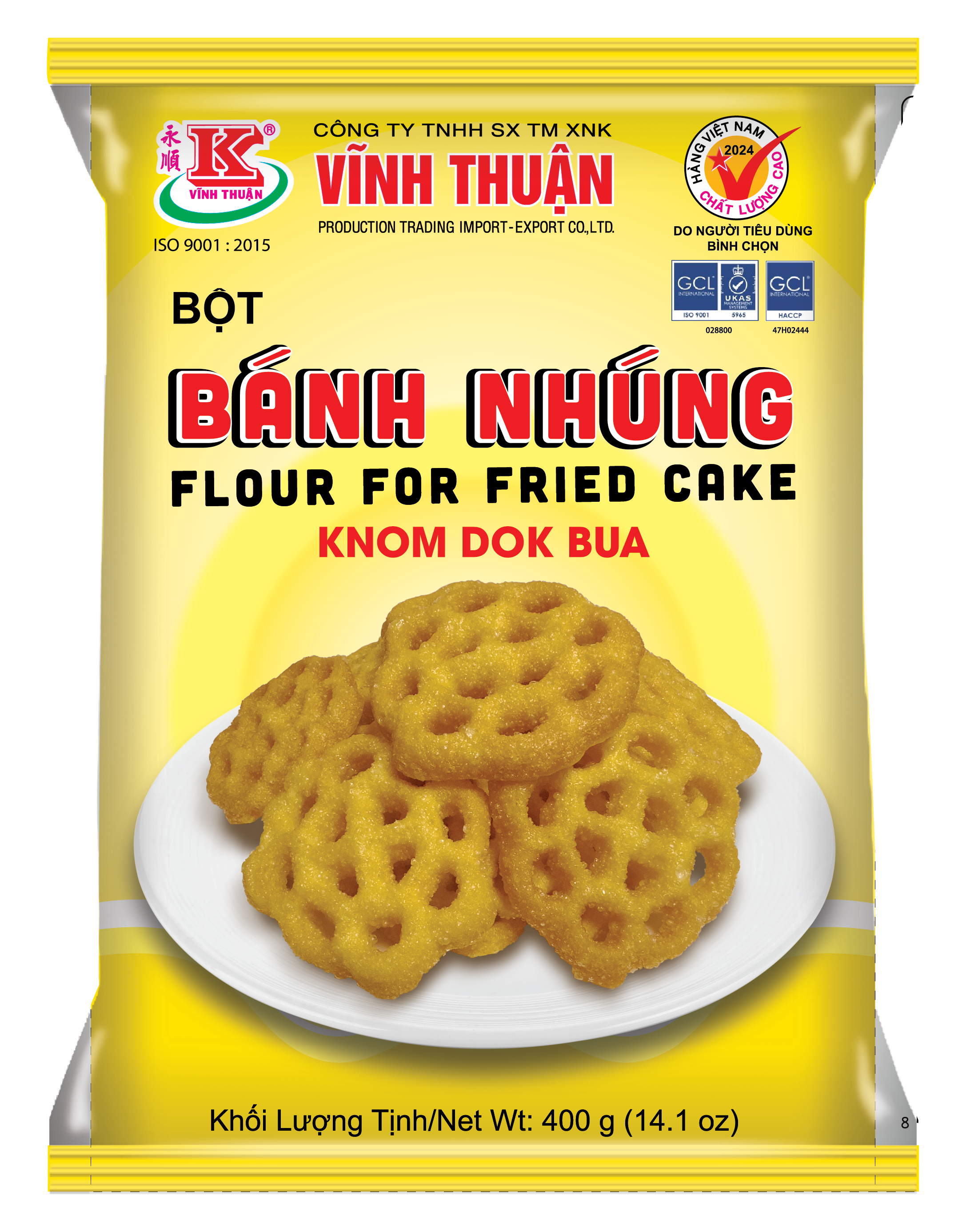 Bột Bánh Nhúng Vĩnh Thuận 400g chính hãng Vĩnh Thuận