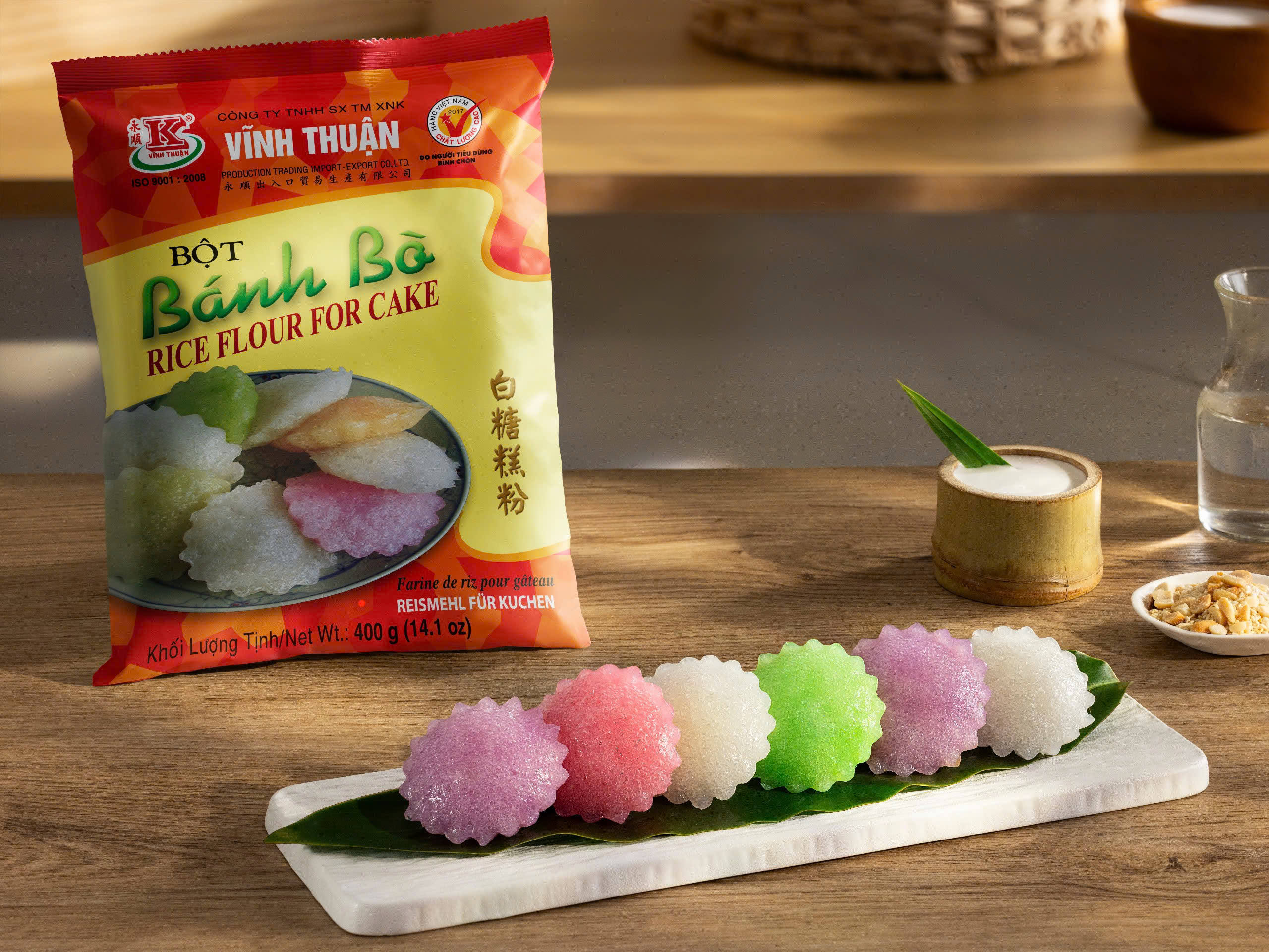 CÁCH LÀM BÁNH BÒ BẰNG BỘT PHA SẴN