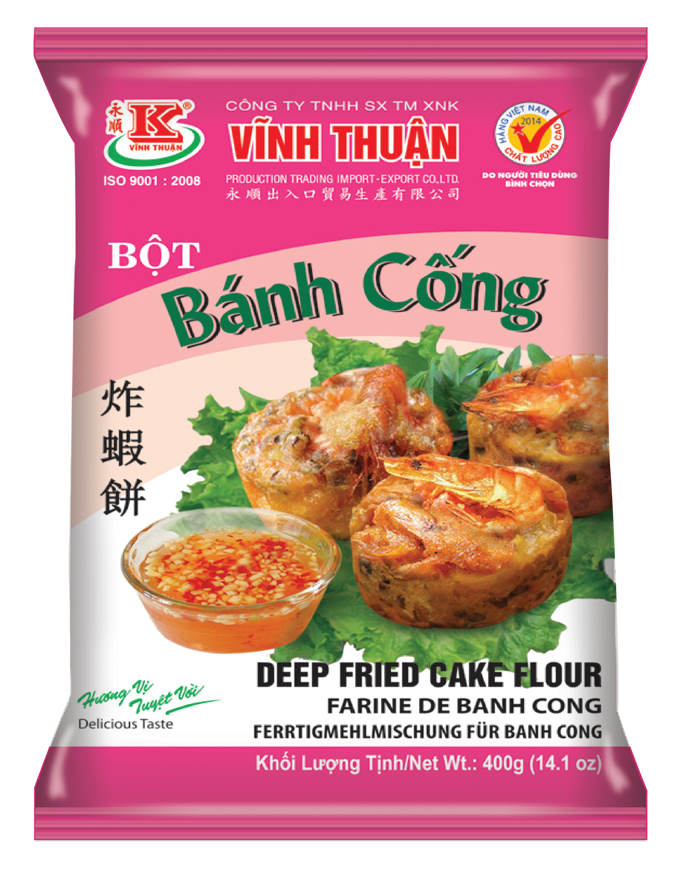 Bột Bánh Cống Vĩnh Thuận gói 400g